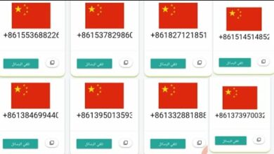 أفضل موقع أرقام صينية وهمية مجانية مع الكود 2023